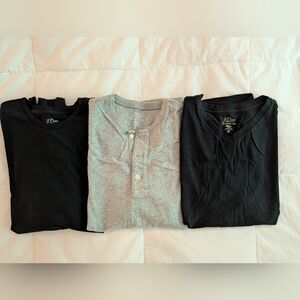 Lot Of 3 Men's J. Crew Tees Multicolor - Size S & XS